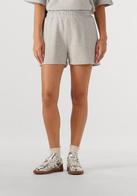 Hellgrau ALIX THE LABEL Kurze Hose LADIES KNITTED SWEAT SHORT - large