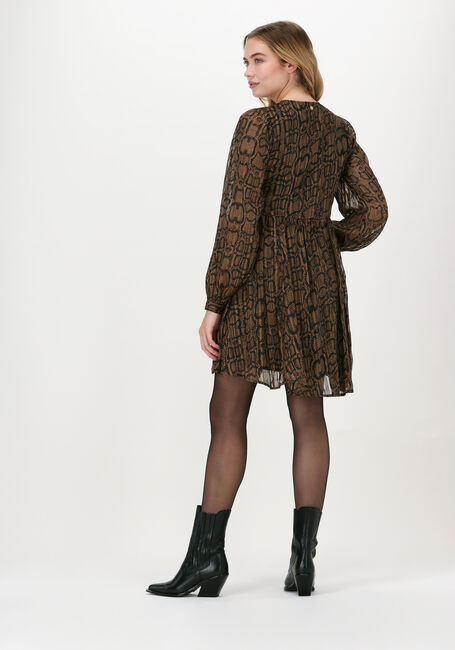 Braune FREEBIRD Minikleid EZRA DRESS - large