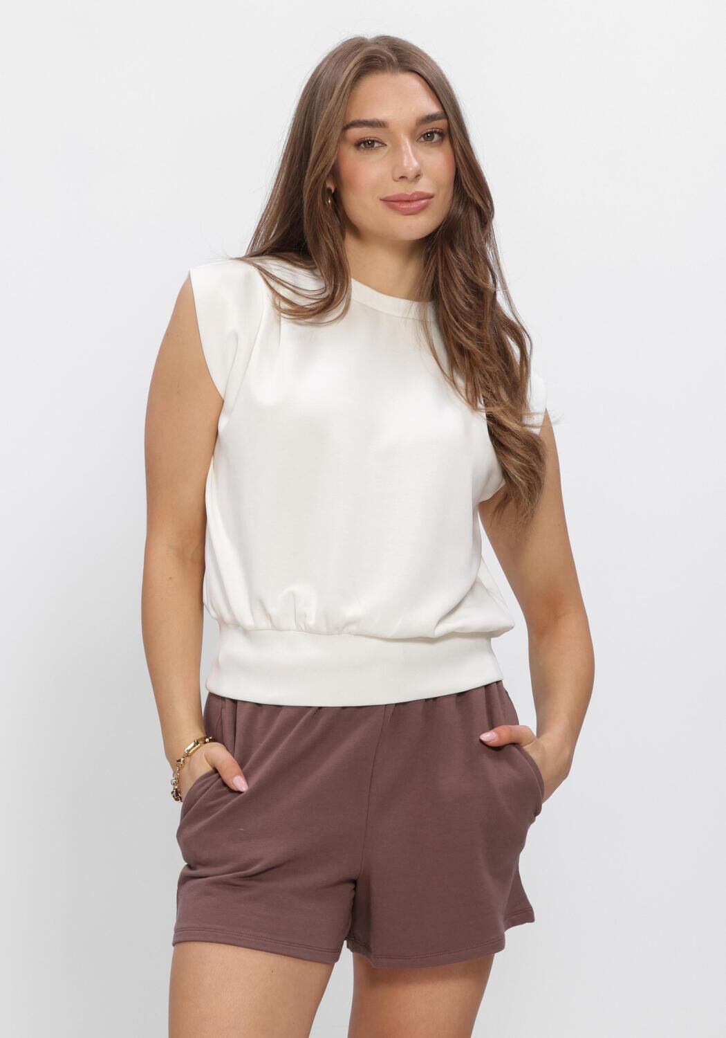 Nicht-gerade weiss MINUS Tops & T-shirts MSMARTA SWEAT - large