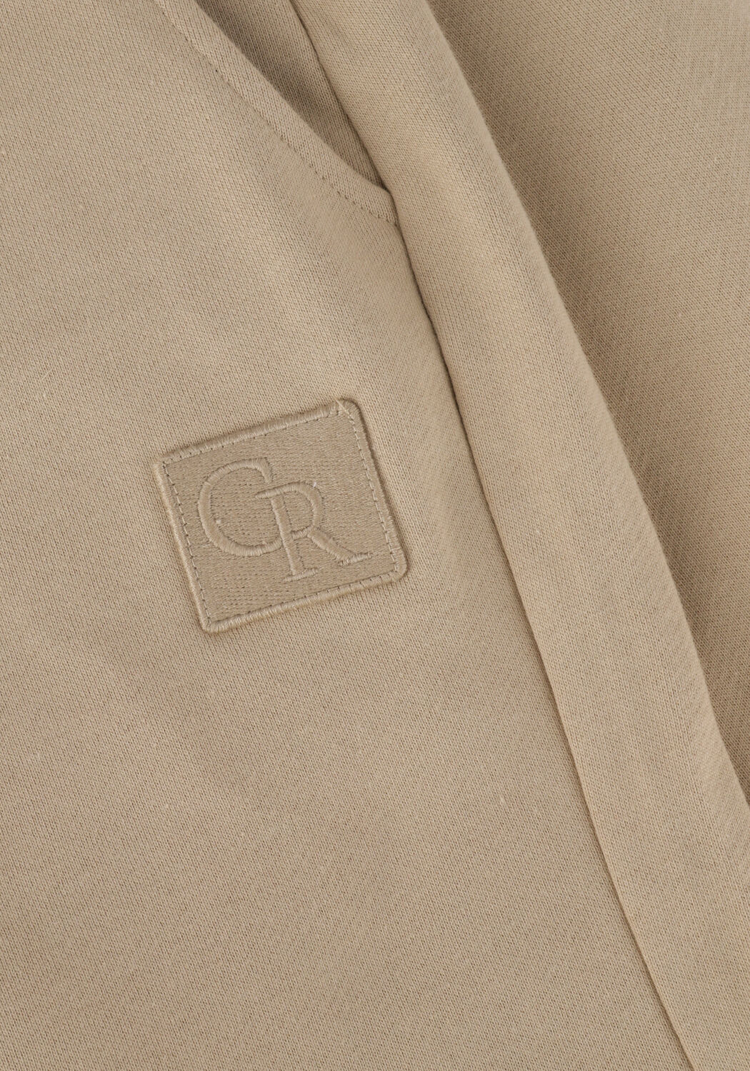 Sand COLOURFUL REBEL Kurze Hose UNI PATCH SWEAT SHORT - large