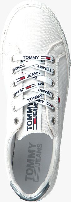 Weiße TOMMY HILFIGER Sneaker low JEANS CASUAL - large