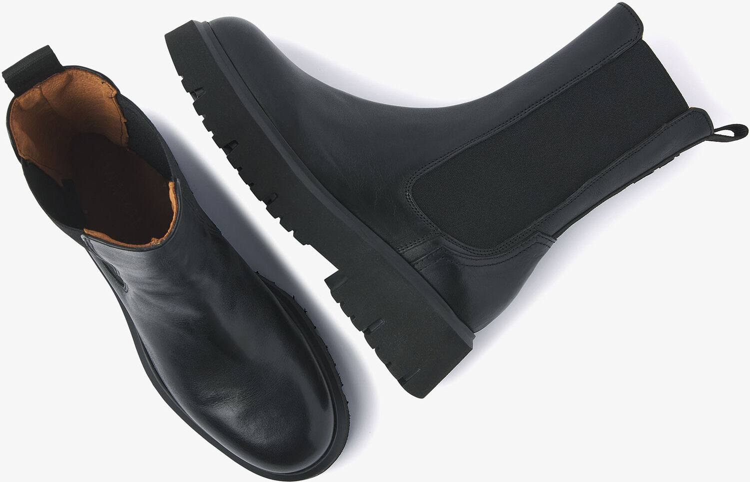 Schwarze VIA VAI Chelsea Boots ZIVA RUSH - medium