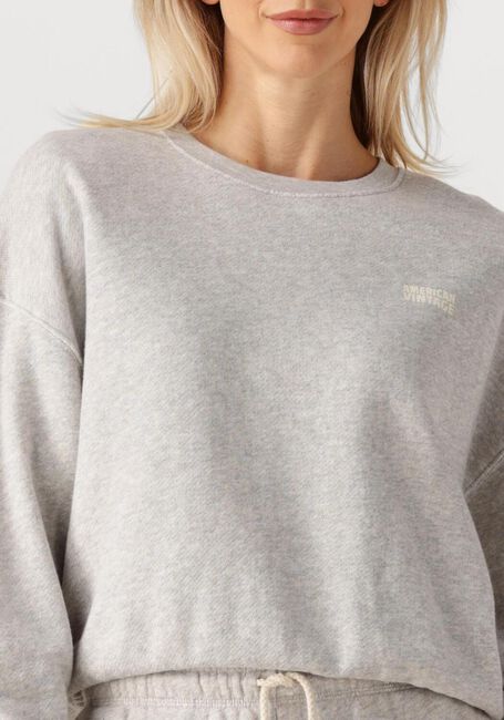Hellgrau AMERICAN VINTAGE Sweatshirt KODYTOWN WOMAN - large