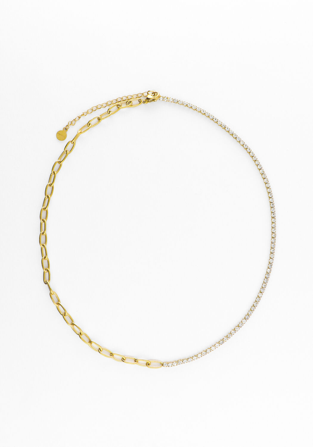 Goldfarbig NOTRE-V Kette OMFW22-019