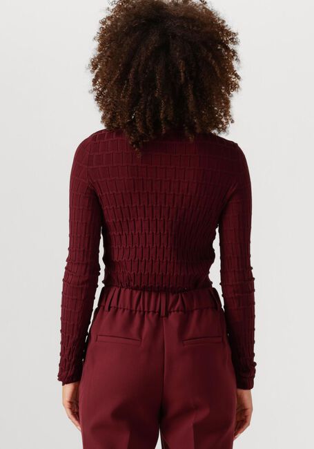 Bordeaux Y.A.S. Pullover YASTRIXO LS KNIT PULLOVER - large