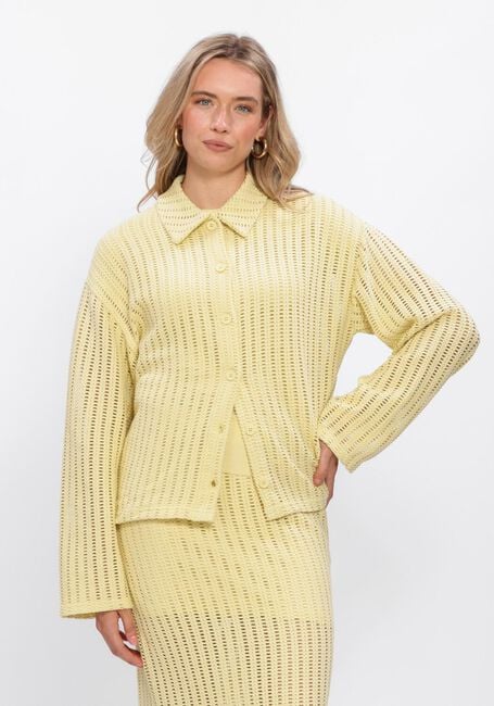 Gelbe EDITED Blusen NEO POLO SHIRT - large