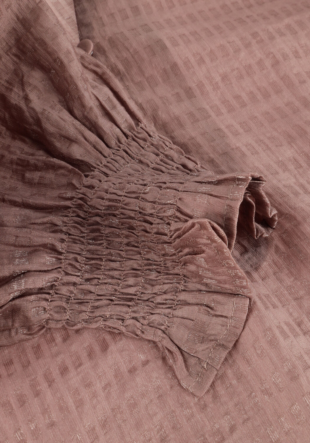 Taupe CO'COUTURE Blusen CHARLIECC FRILL SS SHIRT - large