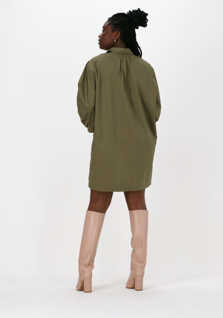 Grüne SECOND FEMALE Minikleid TOTEMA TUNIC - large