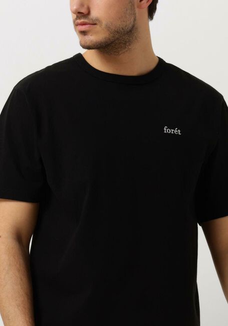 Schwarze FORÉT T-shirt BASS T-SHIRT - large