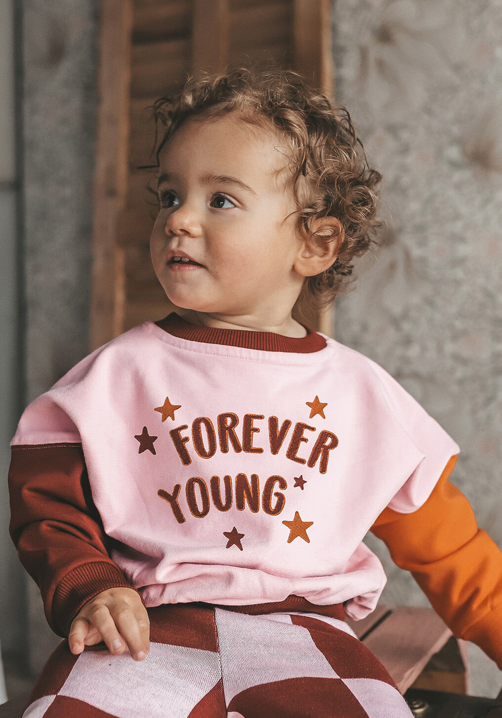 Rosane YOUR WISHES Sweatshirt FOREVER YOUNG OVERSIZED SWEATER - large