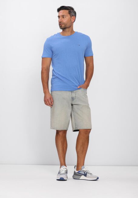 Blaue TOMMY JEANS T-shirt TJM XSLIM JASPE HTR TEE EXT - large