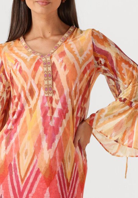 Mehrfarbige/Bunte ANA ALCAZAR Midikleid DRESS SLEEVES 041225-3663 - large