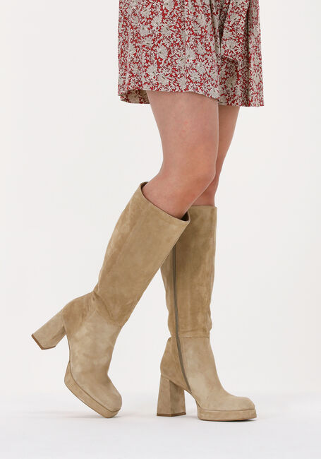 Beige NOTRE-V Hohe Stiefel AO131 - large