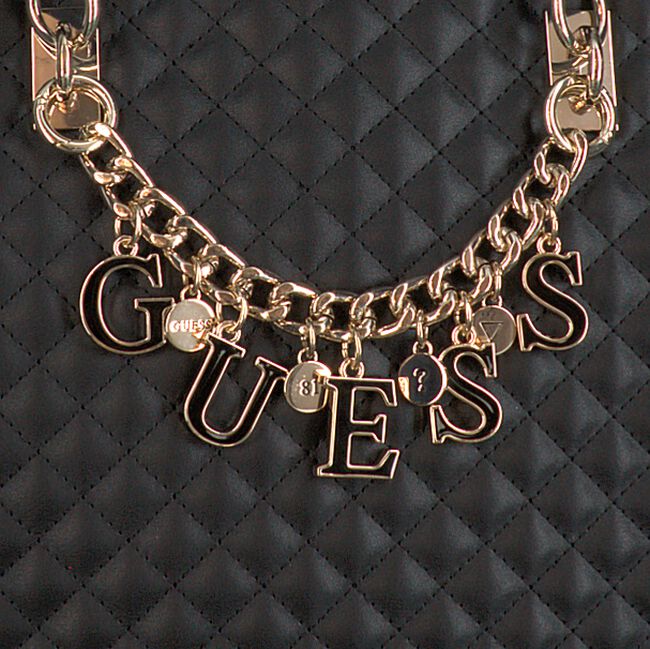 Schwarze GUESS Handtasche PASSION TOTE - large