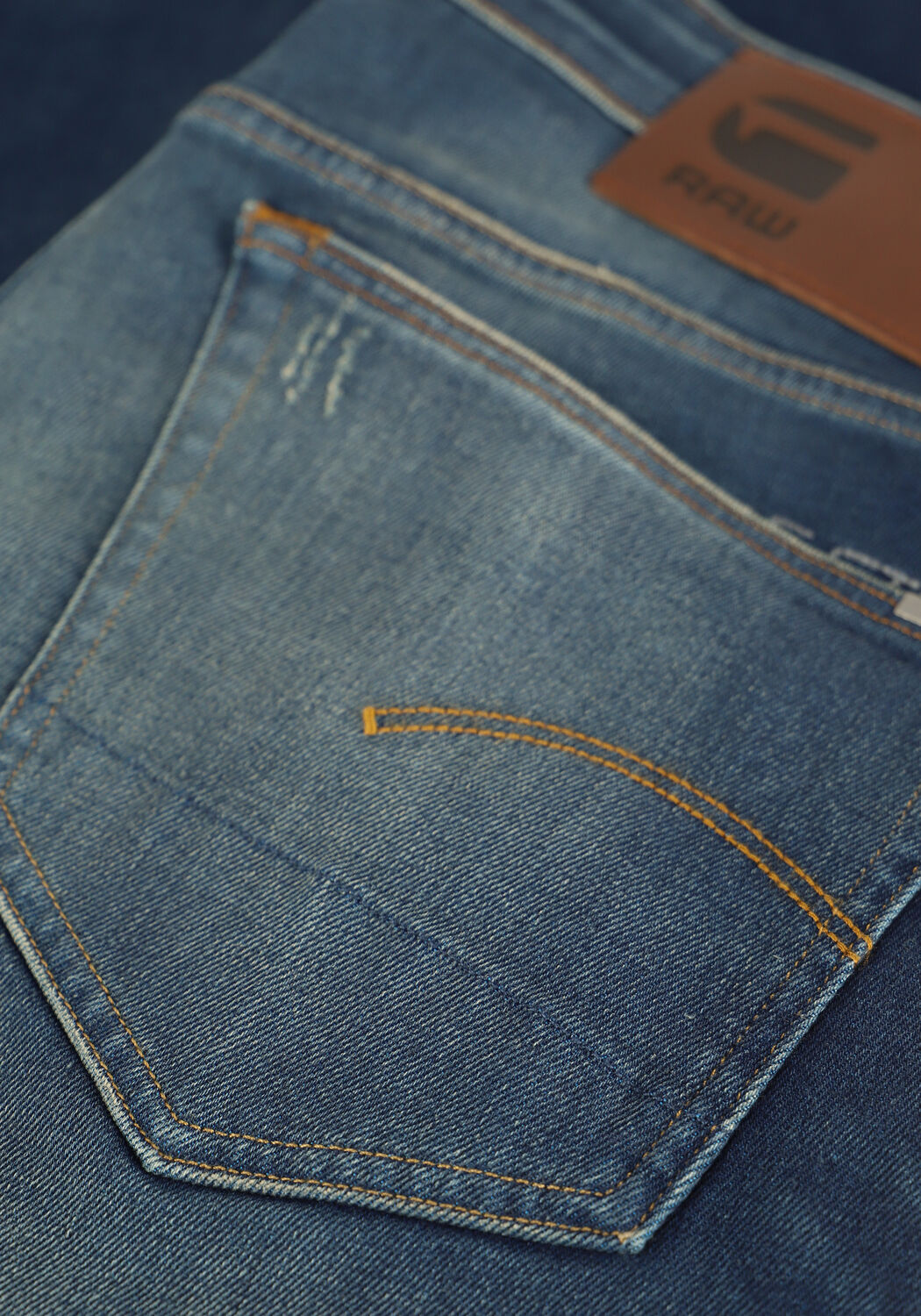 Blaue G-STAR RAW Slim fit jeans 3301 SLIM - large