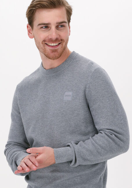 Graue BOSS Pullover KATOURAL - large