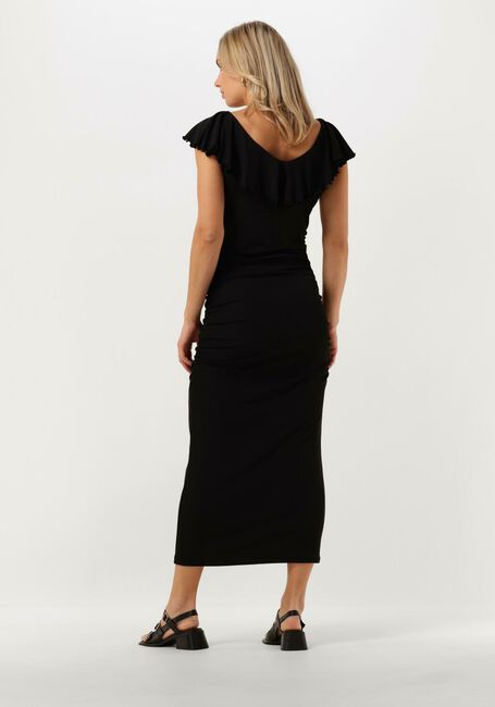 Schwarze MODSTRÖM Midikleid HUGOMD DRESS - large