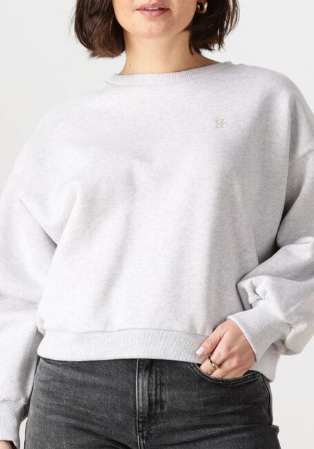 Graue BY-BAR Sweatshirt BIBI LOGO SWEATER - large