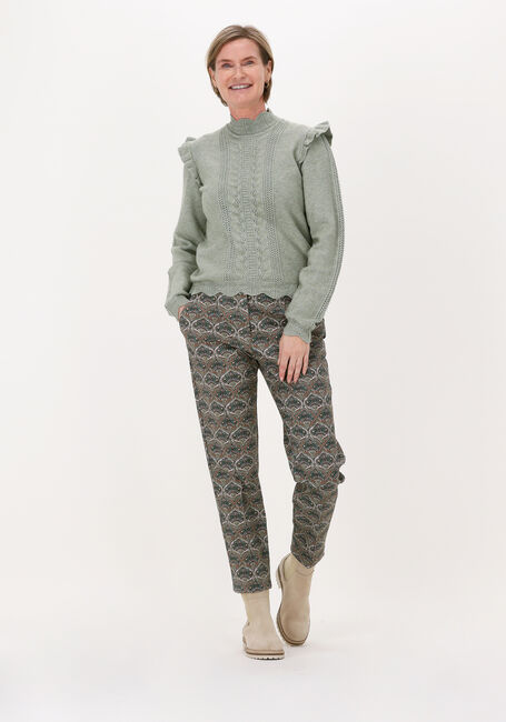 Grüne OBJECT Pullover OBJPORTIA KNIT L/S PULLOVER - large