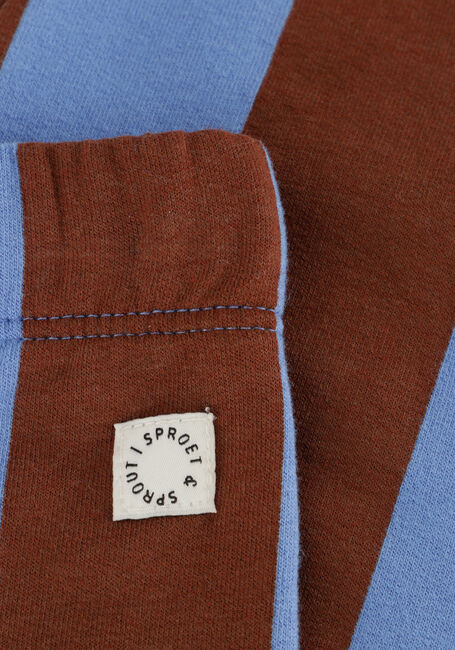 Braune Sproet & Sprout Legging LEGGING BLOCK STRIPE BROWN - large