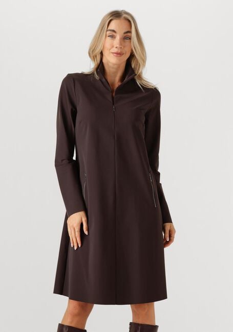 Braune JAPAN TKY Midikleid TAMO - large
