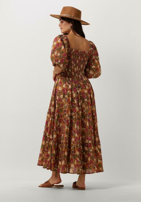 Beige LOUIZON Maxikleid BYOUTI - large