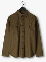Olive SELECTED HOMME Overshirt REGSCOT CHECK SHIRT