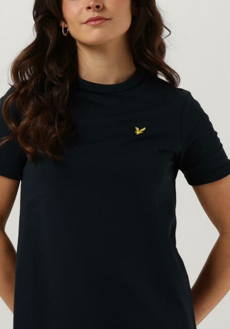 Dunkelblau LYLE & SCOTT Minikleid T-SHIRT DRESS - large