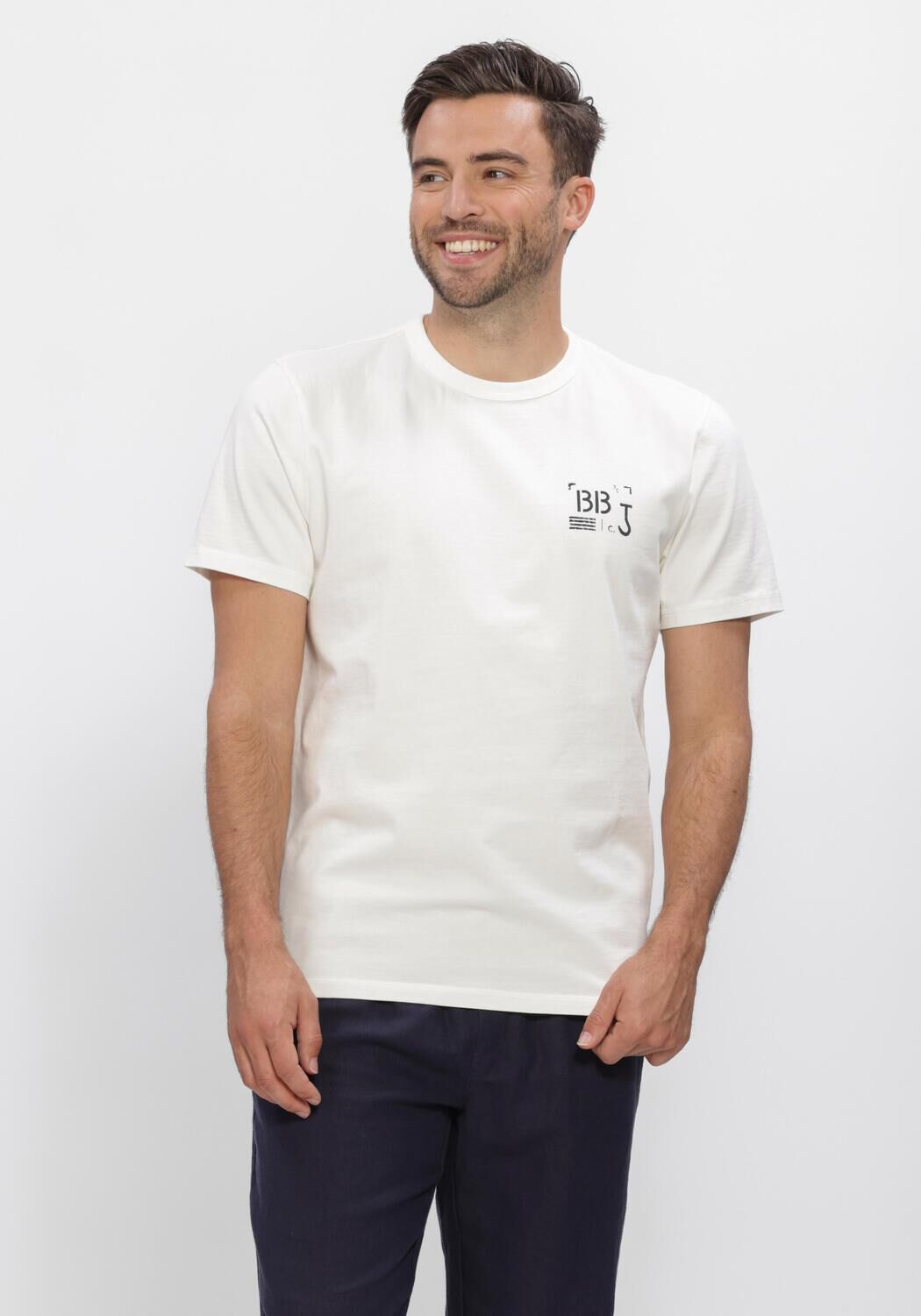 Wei&szlig;e BUTCHER OF BLUE T-shirt ARMY STENCIL TEE - large