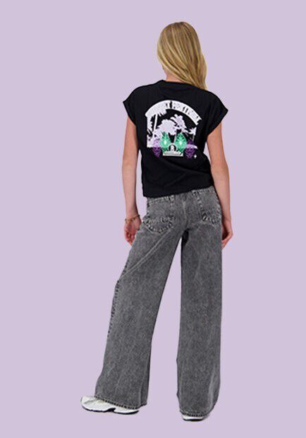 Schwarze RAIZZED Top JULOT - large