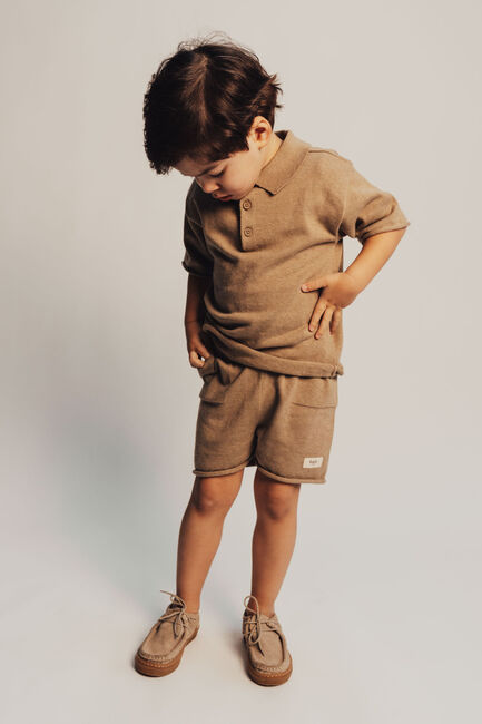 Taupe BAJE STUDIO Kurze Hose BO - large