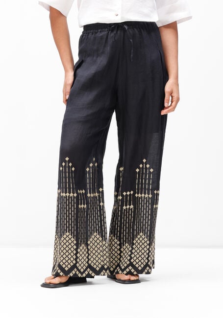 Schwarze GREEK ARCHAIC KORI Hosen S26K-4081083 - large