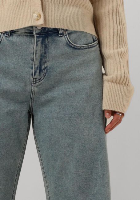 Blaue COLOURFUL REBEL Straight leg jeans GAIAS HIGH RISE WIDE LEG DENIM PANTS - large