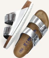 Silberne BIRKENSTOCK Pantolette ARIZONA MET SHINE Silberne BIRKENSTOCK Pantolette ARIZONA MET SHINE - medium