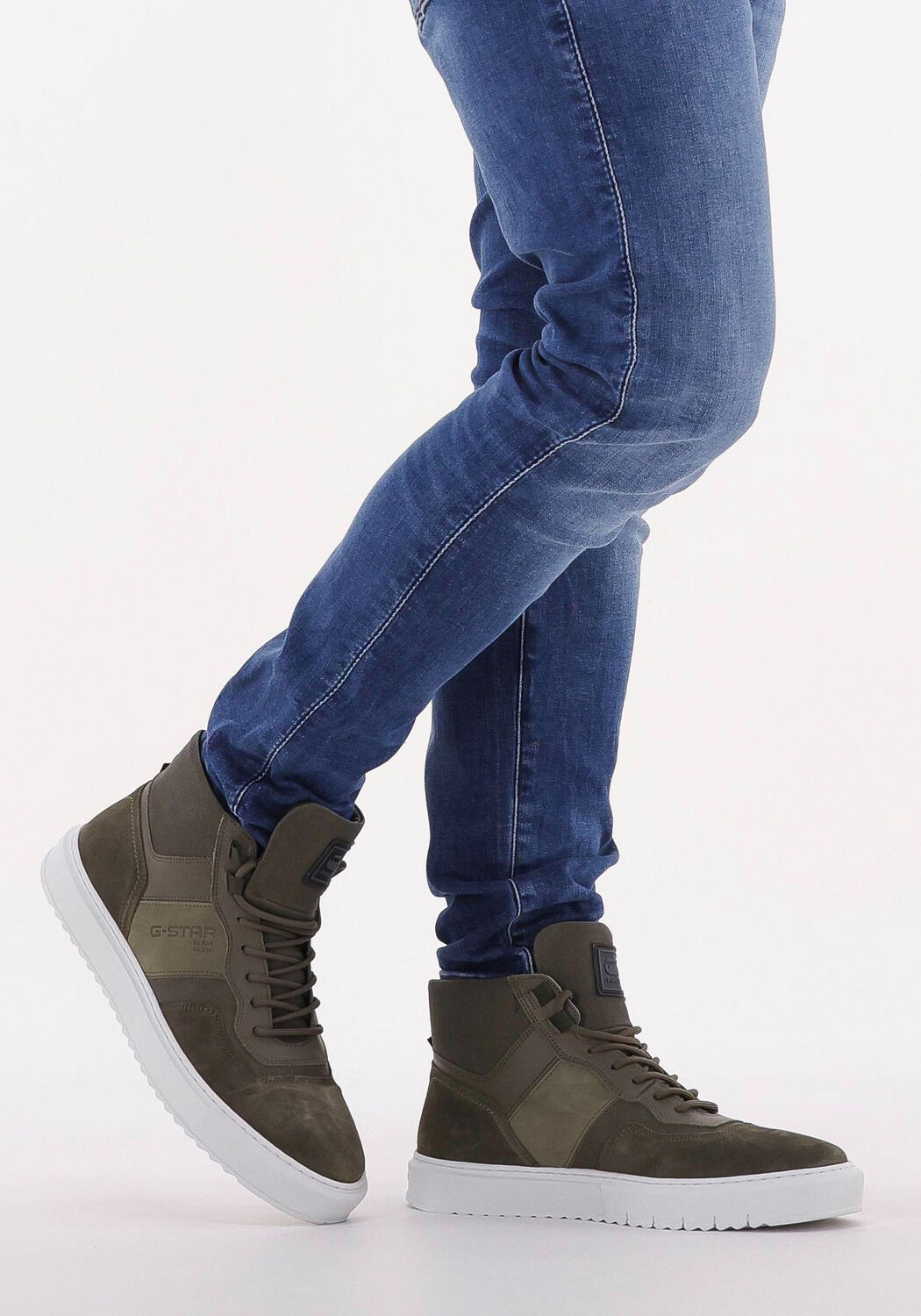 Gr&uuml;ne G-STAR RAW Sneaker High ROCUP II MID LEA M - large