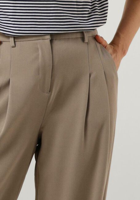 Braune MSCH COPENHAGEN Hose MSCHHENRIKA HW PANTS - large