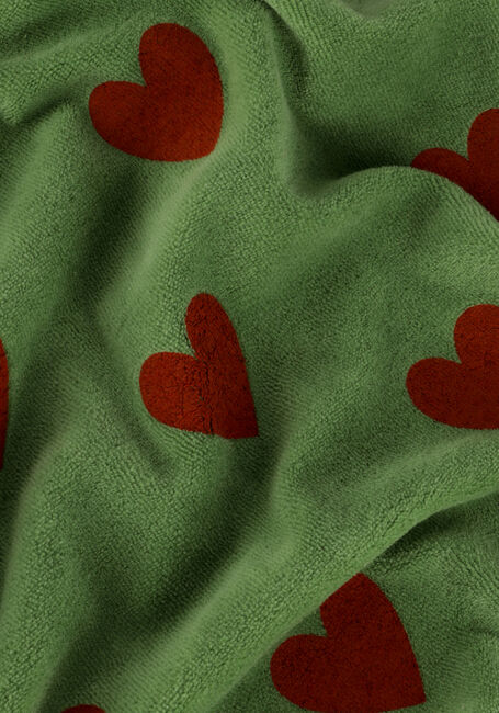 Grüne CARLIJNQ Sweatshirt HEARTS - GIRLS SWEATER TURTLENECK - large