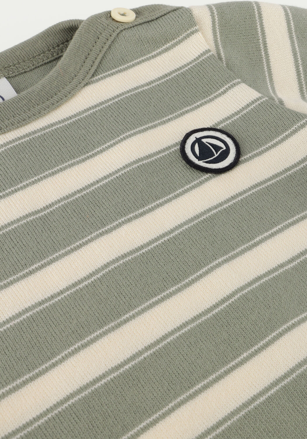 Gr&uuml;ne PETIT BATEAU Tops & T-shirts MARINIERE - large