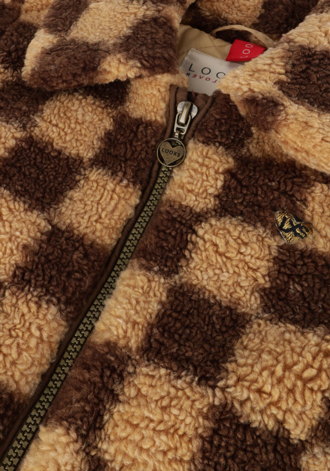 Braune LOOXS Little Teddy-Jacke 2331-7260-401 - large