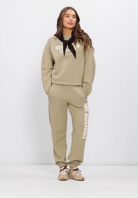 Braune PENN & INK Jogginghose TROUSERS PRINT - large