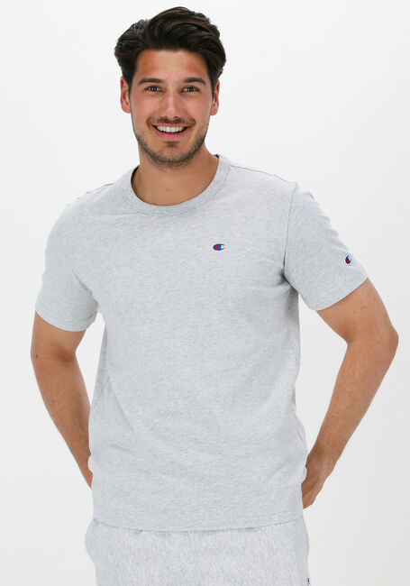 Graue CHAMPION T-shirt CREWNECK T-SHIRT 216545 - large
