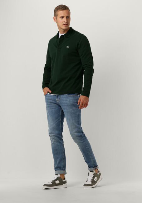 Dunkelgrün LACOSTE Polo-Shirt 1HP2 MEN LONG SLEEVED BEST POLO - large