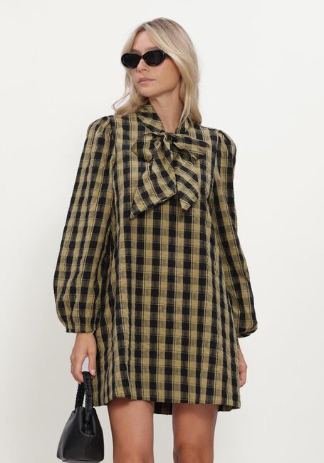 Khaki Y.A.S. Minikleid YASSIERA LS DRESS - large