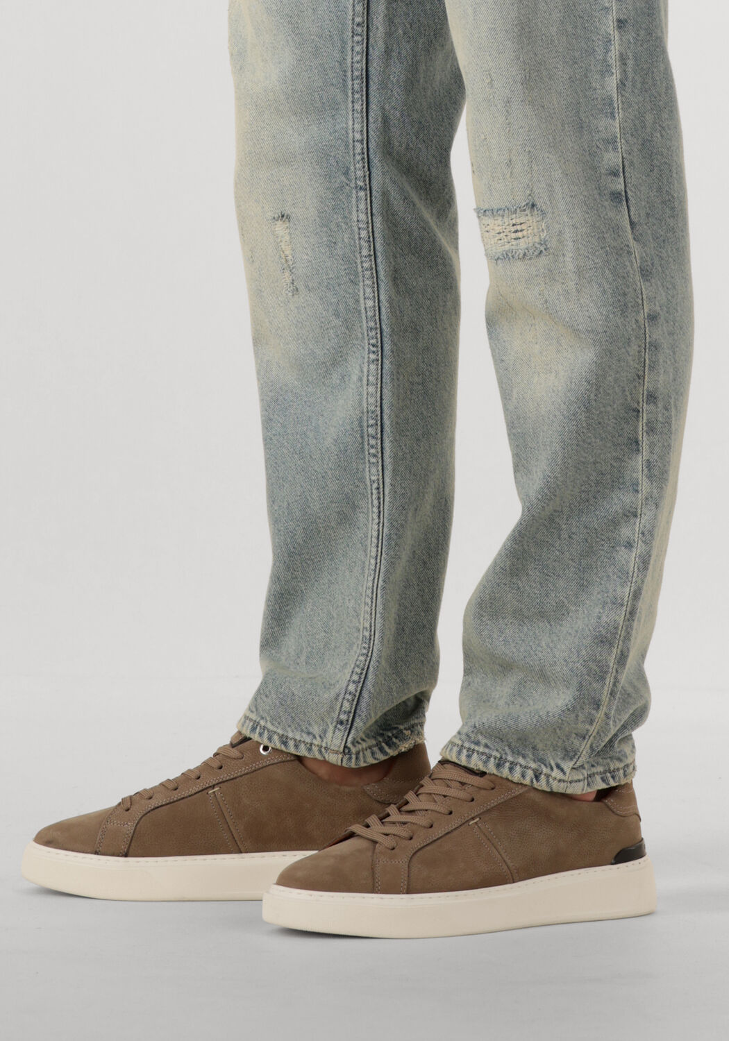 Taupe STEFANO LAURAN Sneaker Low STAR 006 - large