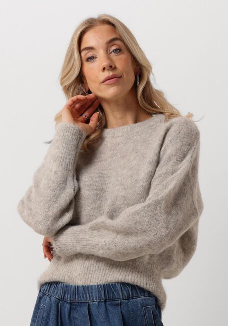 Graue BY-BAR Pullover SONNY NATURAL PULLOVER - large