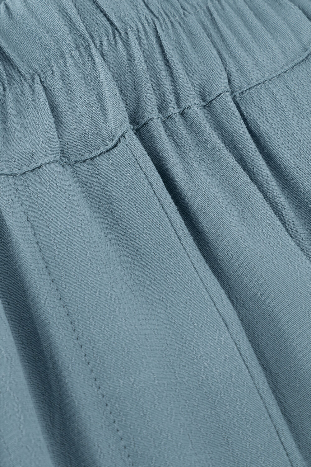 Blaue BY-BAR Weite Hose BENJI VISCOSE PANTS - large