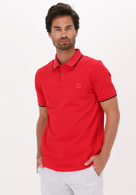 Rote BOSS ORANGE Polo-Shirt PASSERTIP - large