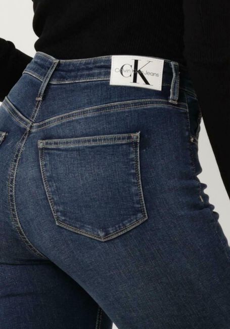 Dunkelblau CALVIN KLEIN Skinny jeans HIGH RISE SUPER SKINNY ANKLE - large