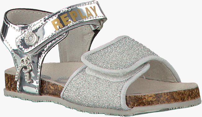 Silberne REPLAY Sandalen RIZZLE - large