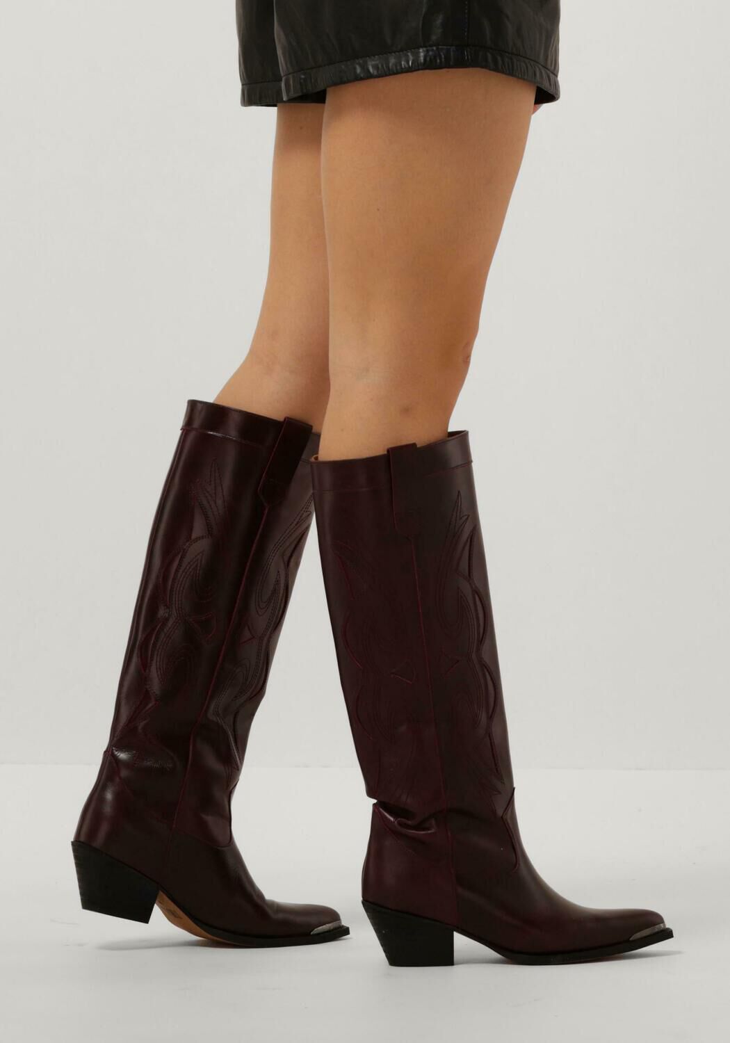 Rote TORAL Cowboystiefel MIU - large